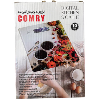 ترازوی دیجیتال آشپزخانه COMRY مدل 10 کیلیوگرم