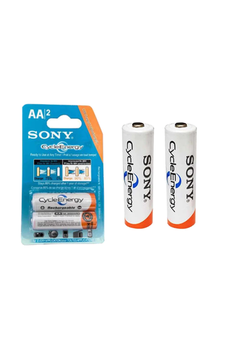 باتری قلمی شارژی SONY AA 3000 MAh (بسته ۲عددی)