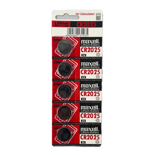 باتری سکهای لیتیومی مکسل 3ولت مدل Maxell-CR2025 (تک عددی)