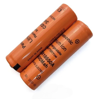 باتری لیتیومی پاناسونیک Panasonic سایز CGR18650A ولتاژ 3.7ولت ظرفیت 3400mAh نوکدارتک عددی