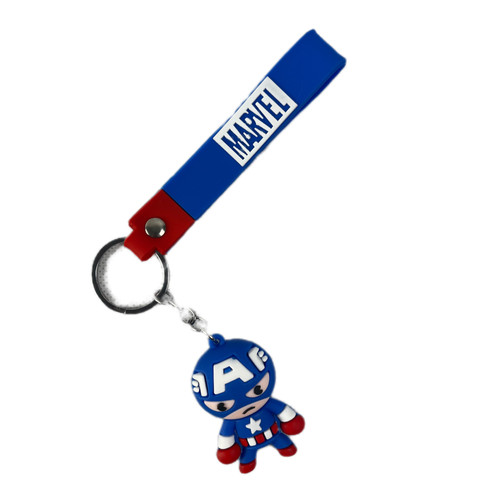 جاسوییچی و جاکلیدی طرح مرد بوکسور مارول MARVEL آبی