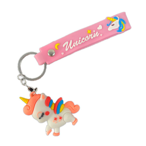 جاسوییچی و جاکلیدی طرح تک شاخ Unicorn صورتی