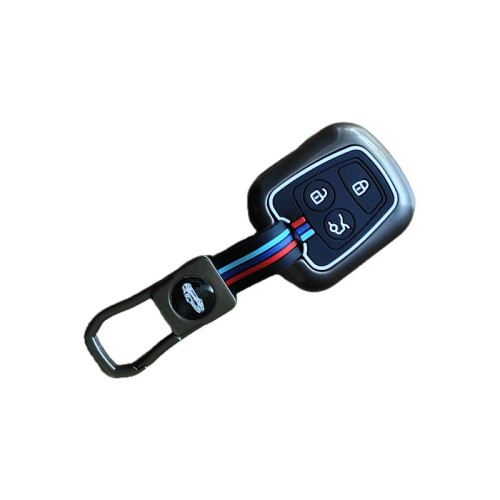 کاور ریموت فلزی لاکچری خودرو با بند طرح خودرو و رنگ تیتانیوم مناسب برای دنا (ایران خودرو)