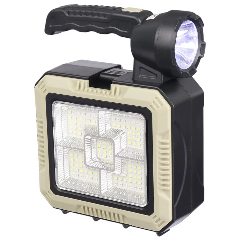 باکس ابزار 16پارچه پرژکتور و چراغقوهدار شارژی و خورشیدی مدل 7739-C