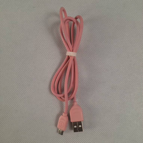 کابل شارژ SUGU یواسبی به میکرویواسبی (اندرویدی) 1 متری صورتی