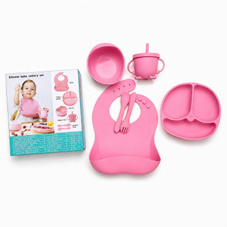 ست غذاخوری سیلیکونی کودک silicone baby cutlery set