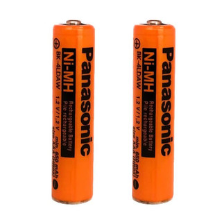 باتری شارژی نیم قلمی پاناسونیک AAA ظرفیت 630mAh بسته 2 عددی